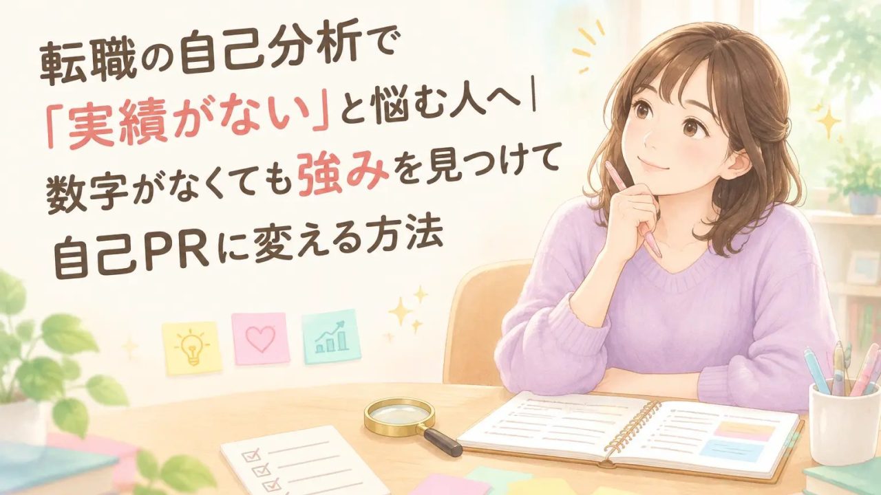実績を見つける自己分析