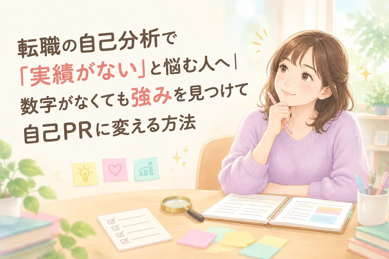 実績を見つける自己分析